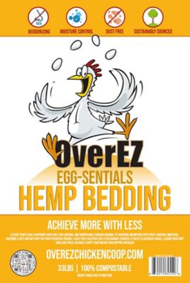 Image showing  Egg-sentials Hemp Bedding, 33 lb. Bale