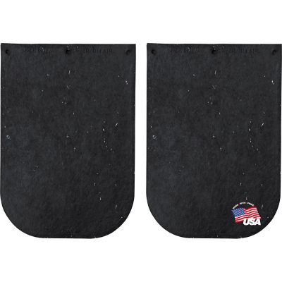 Boomerang Rubber Inc. 10 in. X 14 in. X 1/4 in. Heavy Duty Rubber Truck & Trailer Mud Deflector Flaps