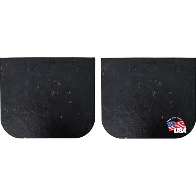 Boomerang Rubber Inc. 14 in. X 12 in. X 1/4 in. Heavy Duty Rubber Truck & Trailer Mud Deflector Flaps