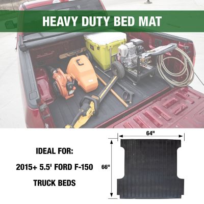 Image showing 5 th Boomerang Rubber Inc. Ford F-150 Truck Bed Mat Liner for Bed Length Short 5.5 ft., Year 2015 Plus