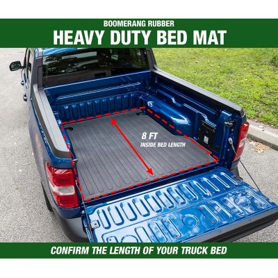 Image showing 6 th Boomerang Rubber Inc. Ford F-250, F-350 Truck Bed Mat Liner for Bed Length Long 8 ft., Year 2017 Plus