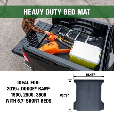 Image showing  Dodge RAM 1500,2500,3500, Truck Bed Mat Liner for Bed Length Short 5.7 ft., Year 2019 Plus