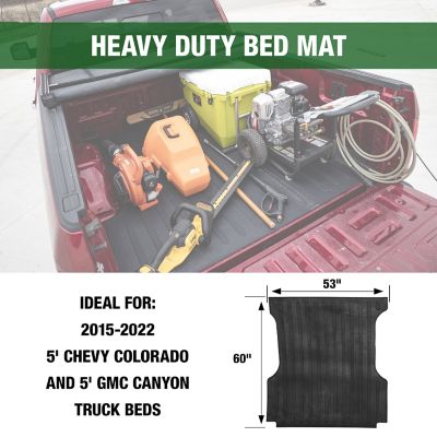 Image showing  Chevrolet, GMC Colorado, Canyon, Truck Bed Mat Liner for Bed Length Short 5 ft., Year 2014 Plus