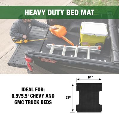 Image showing  Chevrolet, GMC Silverado, Sierra 1500, 2500, 3500, Truck Bed Mat Liner, Short 6.5 ft. Year 1999 - 2006