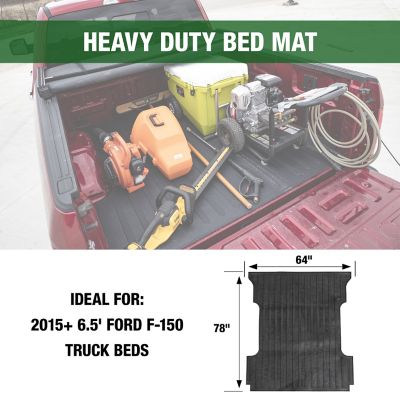 Image showing  Ford F-150 Truck Bed Mat Liner for Bed Length Short 6.5 ft., Year 2015 Plus