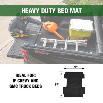 Image showing  Chevrolet, GMC Silverado, Sierra 1500, Truck Bed Mat Liner, Long 8 ft., Year 2019 Plus
