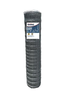 Bull Barn Marauder Fixed Knot 16 in. Apron Fence, Class 3 12.5 Gauge High-Tensile, 13/48/6, 48 x 330