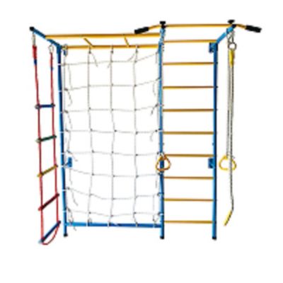 Funphix 7 in. 1 Swedish Ladder Wall Gym Set, Blue, FP-GYM-LARGE-BL