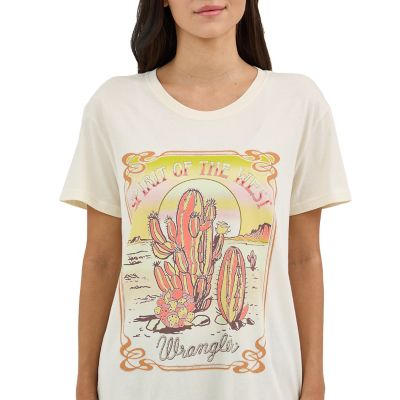 Image showing  Women's Western Graphic Boyfriend Tee