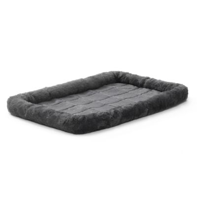 Image showing 0 th MidWest Homes for Pets Quiet Time Bolstered Pet Crate Bed, 54 in. x 37 in. x 3-1/2 in.