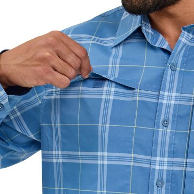 Image showing  Men's Hike To Fish Plaid Shirt