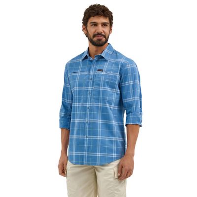 ATG Men's Hike To Fish Plaid Shirt