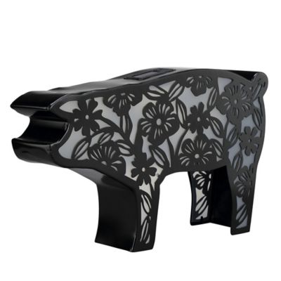 Image showing  Metal Standing Pig Solar