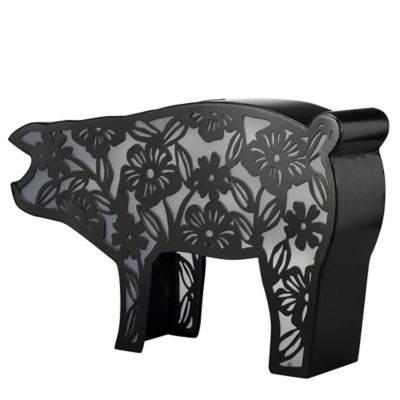 Image showing  Metal Standing Pig Solar