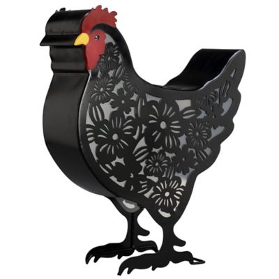 Image showing  Metal Standing Rooster Solar