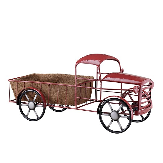 Red Shed 20 lb. Metal Cocoliner Truck Planter at Tractor Red Shed 20 lb. Metal Cocoliner Truck Planter at Tractor