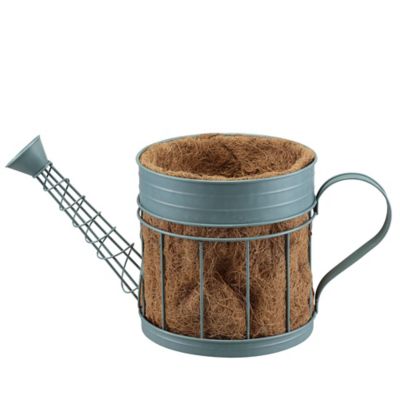Red Shed 9 in. Watering Can Coco Planter