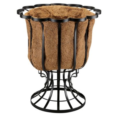 Red Shed 16 in. Scalloped Coco Urn Planter