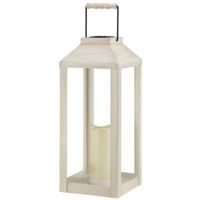 Red Shed Metal Solar Lantern, 21 in.