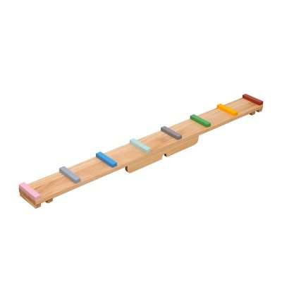 Funphix Wooden 2 in 1 Seesaw and Balance Beam, FPX-SSBB-N