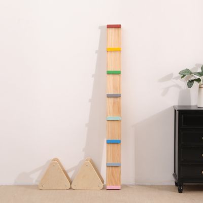 Image showing  Wooden 2 in 1 Seesaw and Balance Beam, FPX-SSBB-N