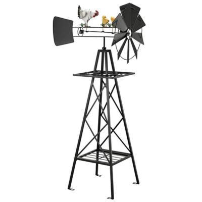 Image showing  5 ft. Chicken Windmill
