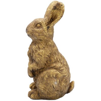Red Shed Indoor/Outdoor Cement Rabbit Decor, 7.7 in.