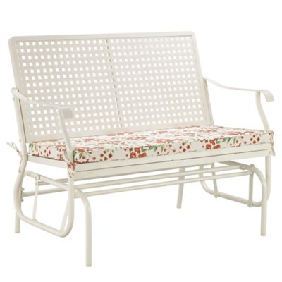 Red Shed Double Patio Glider with Cushion