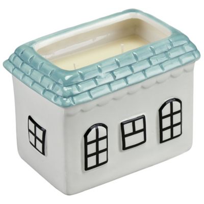 Image showing  Citrus Sunrise Scented Ceramic Cottage Candle