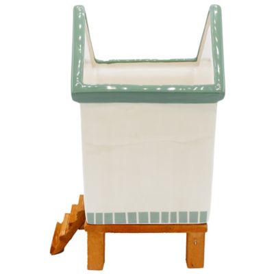 Image showing  Ceramic Chicken Coop Decor, Small