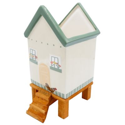 Image showing  Ceramic Chicken Coop Decor, Small