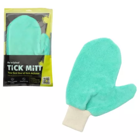 TiCK MiTT Chemical-Free Tick Removal Tool for People and Pets Blue Flea Combs & Accessories