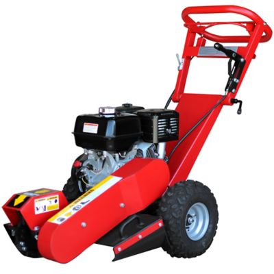 Tomahawk Power Stump Grinder with 12 in. Blades 13 HP Honda GX390 Off Road Tree Stump Removal