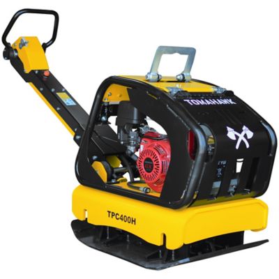 Tomahawk Power 9 HP Reverse Plate Compactor Honda GX270 Electric Start 11,690 lbs. for Granular Cohesive Soil Compaction