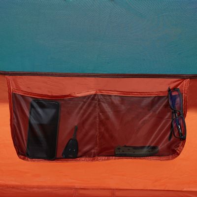 Image showing  Discovery Basecamp 6 Camping Tent Laurel Green, Stormy Blue