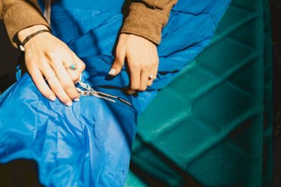 Image showing  50-Degree Rambler Regular RH Camping Sleeping Bag, Fired Brick