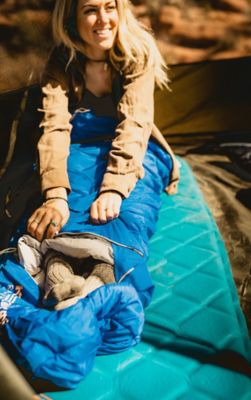 Image showing  50-Degree Rambler Regular RH Camping Sleeping Bag, Fired Brick