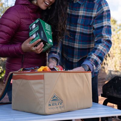 Image showing  Window Seat Dull Gold, Deep Teal