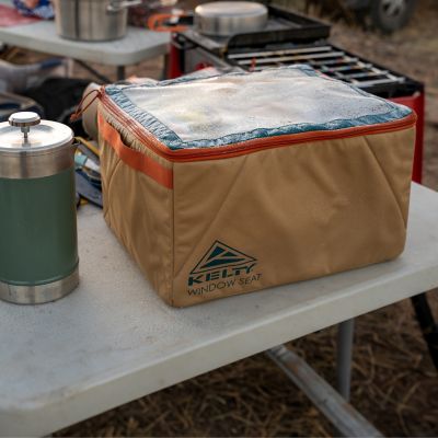 Image showing 5 th Kelty Window Seat Dull Gold, Deep Teal