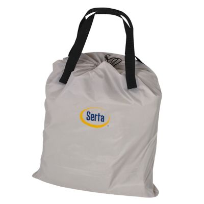 Image showing  18 in. Queen Airbed With Internal AC Pump Tan