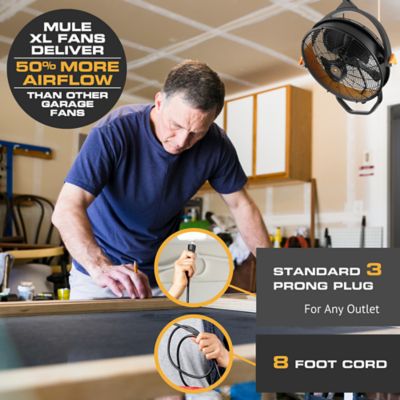 Image showing  Garage Fan with Remote