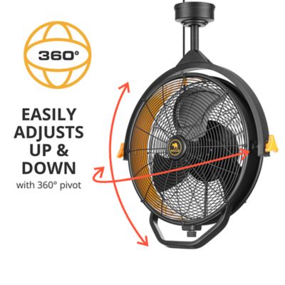 Image showing 5 th Mule Garage Fan with Remote