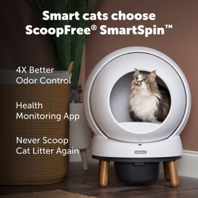 Image showing  ScoopFree SmartSpin Self-Cleaning Litter Box