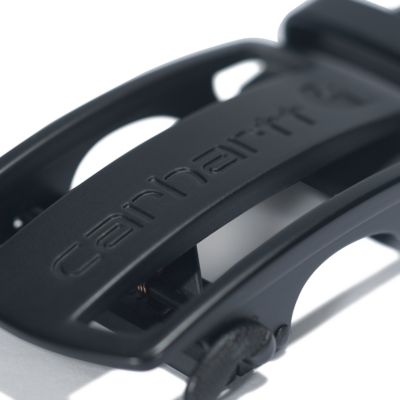 Image showing  Men's Nylon Webbing Ratchet Belt, Black with Black Finish