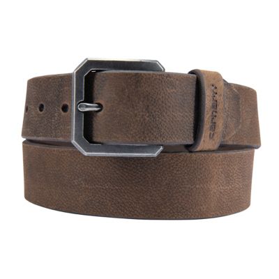 Image showing 0 th Carhartt Men's Saddle Leather Classic Belt