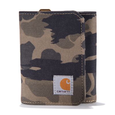 Carhartt Men's Nylon Duck Trifold Wallet