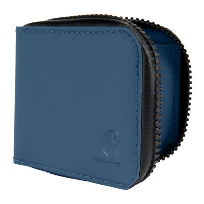 Image showing  Water-Repellent Leather Zipper Wallet