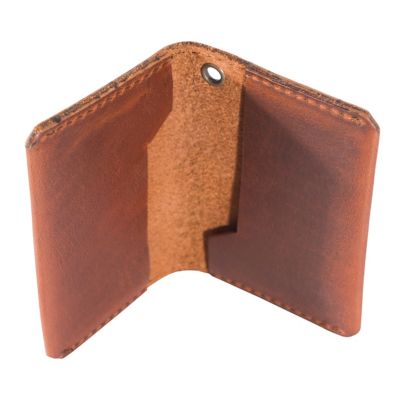 Image showing 5 th Carhartt Craftsman Leather Front Pocket Bifold Wallet