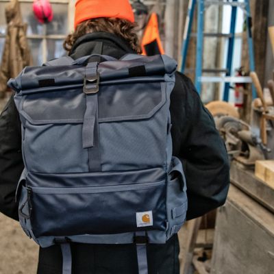 Image showing 6 th Carhartt 40L Nylon Roll Top Backpack
