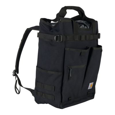 Image showing  28L Nylon Cinch-Top Convertible Tote Backpack